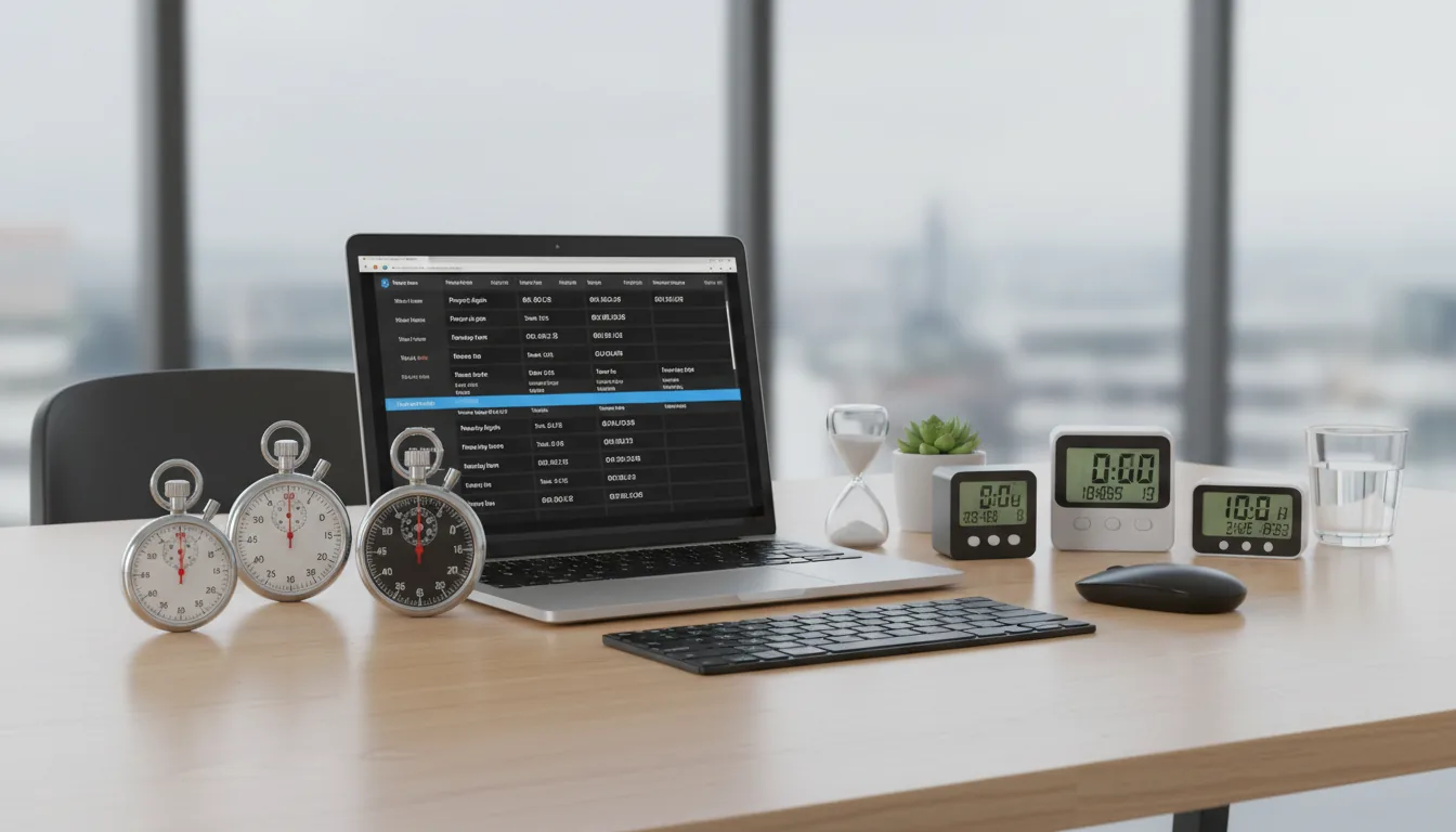 Time tracking tools for expert witnesses