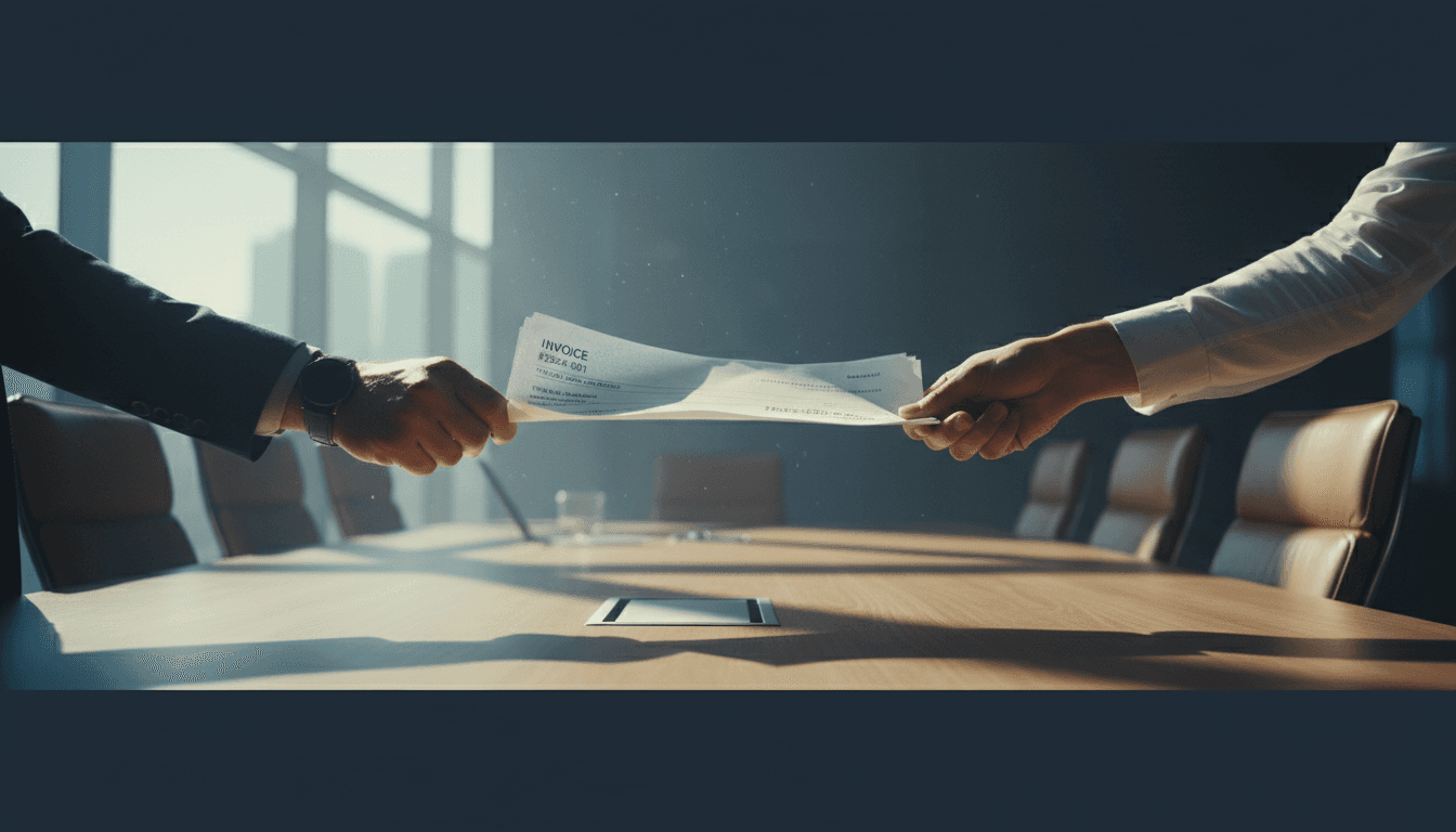 Expert witness fee dispute between parties